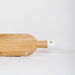 Mango Wood Paddle Board Rectangular - White Handle