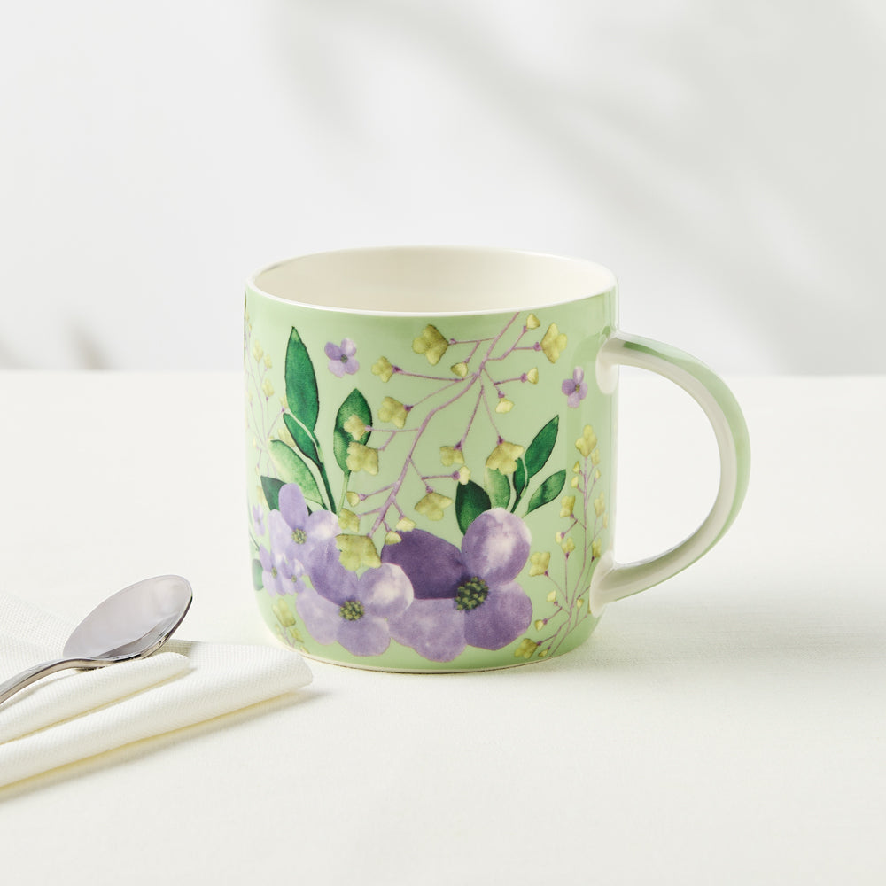 Maxwell & Williams Bouquet Mug Green