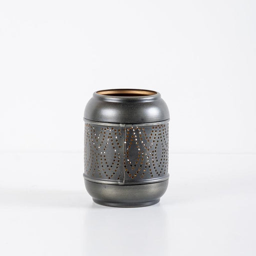 Metal Tea Light Candle Holder - Zinc/Gold Dot