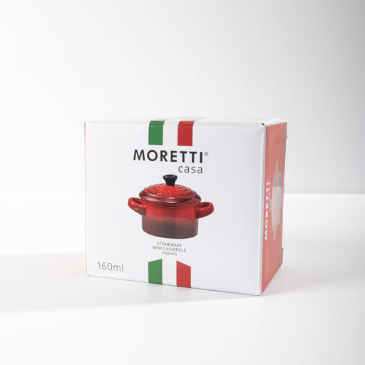 Moretti Casa Mini Casserole with Lid - Red