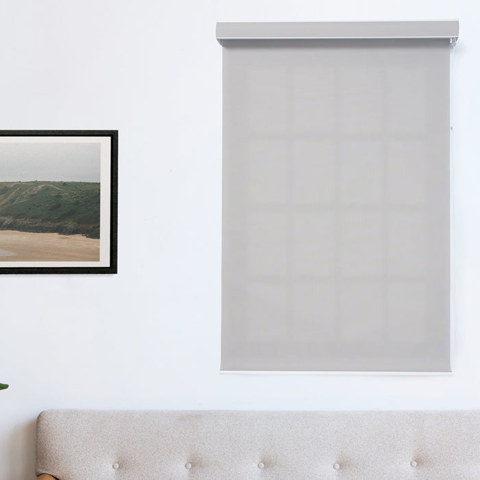 Moretti Sheerweave Roller Blind - Grey