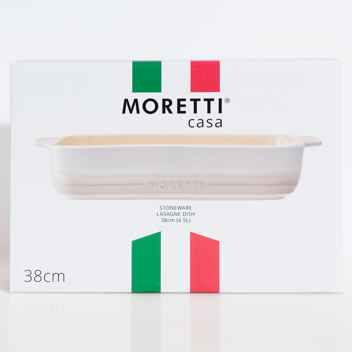 Moretti Casa Stoneware Lasagne Dish Brulee