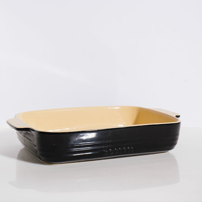 Moretti Casa Stoneware Lasagne Dish Charcoal