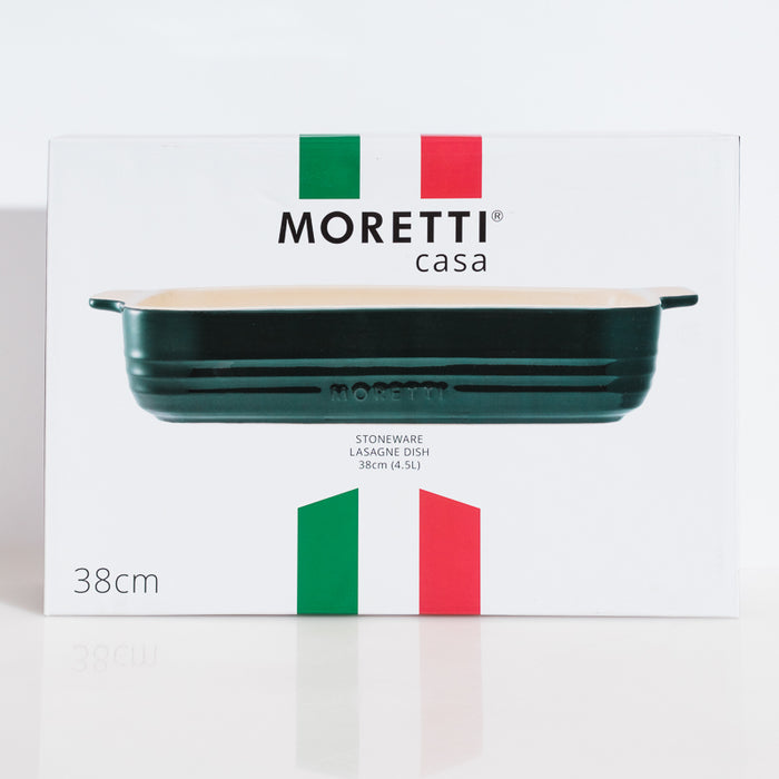 Moretti Casa Stoneware Lasagne Dish Charcoal