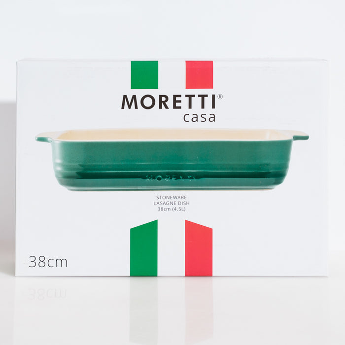 Moretti Casa Stoneware Lasagne Dish Moss