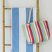 Multi Stripe Beach Bag