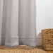 Nest Amalfi Taped Unlined Curtain - Silver