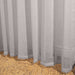 Nest Amalfi Taped Unlined Curtain - Silver