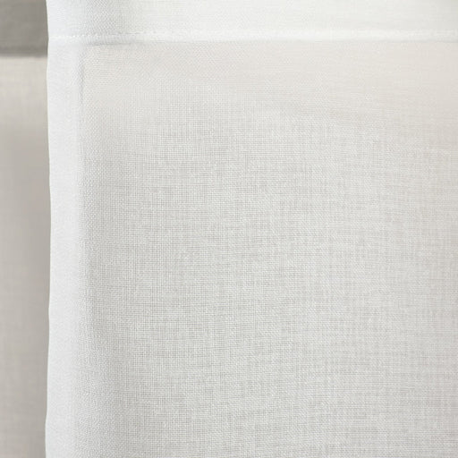 Nest Capri Taped Sheer Curtain - White