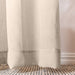 Nest Oslo Eyelet Unlined Curtain - Biscuit