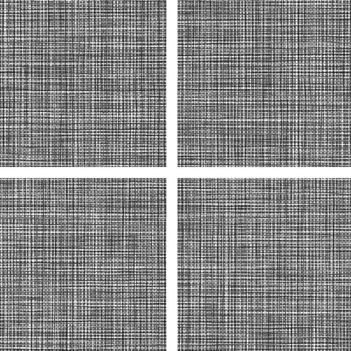 Nest Soft Touch Duvet Cover Set - Grid Grey