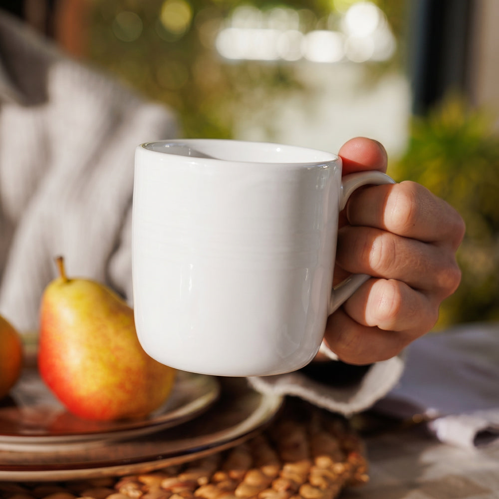 Noritake Arctic White Coffee Mug