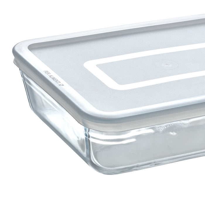 Ôcuisine® Glass Rectangular Roaster with Lid