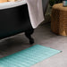 PVC Flower Bath Mat (71x35cm)