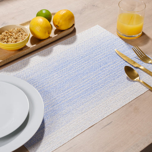 Placemat Distressed Blue - 6 Pack