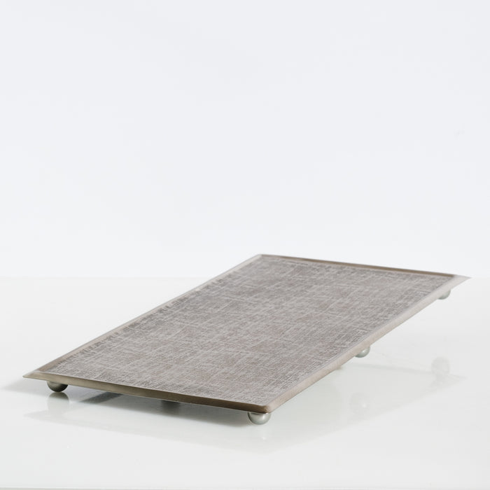 Rectangular Tray - Brushed Nickel