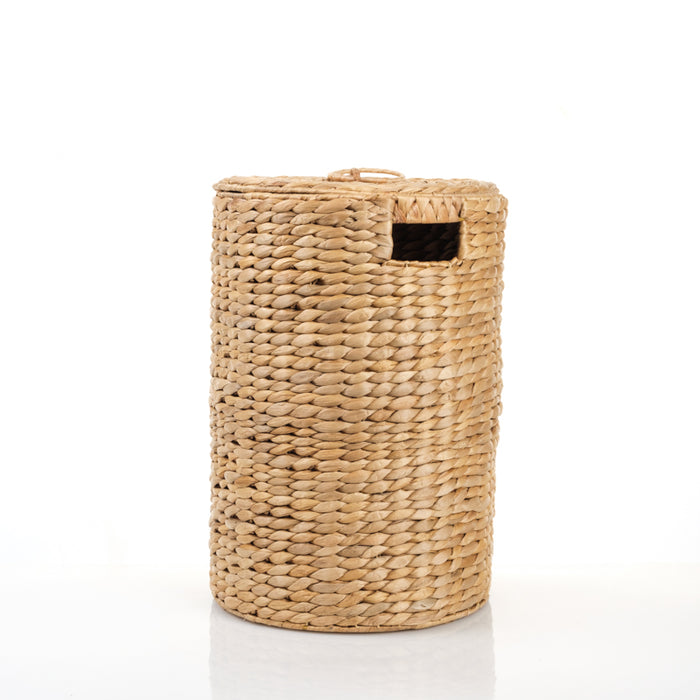 Round Hyacinth Laundry Basket