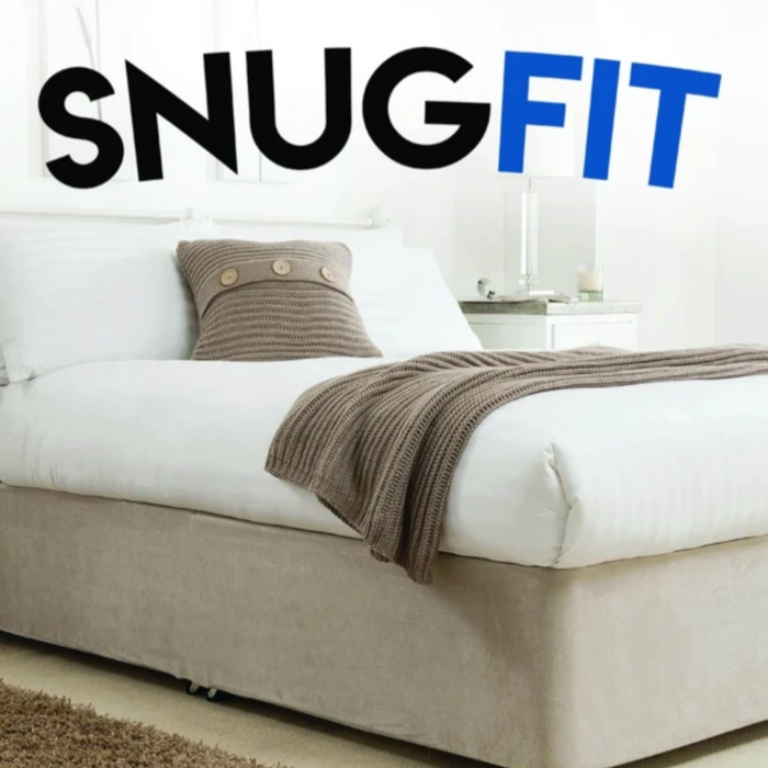 Snugfit Faux Suede Bed Base Wrap - Castlerock