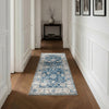 Softweave Printed Runner Navy Blossom