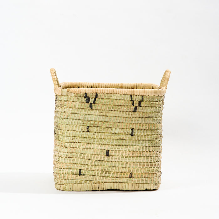 Square Basket Accent - Natural