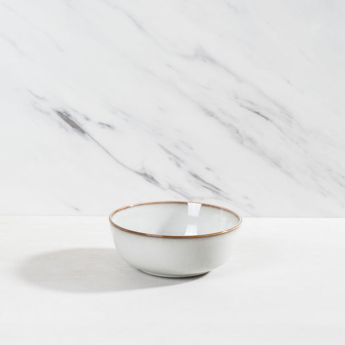 Stoneware Bowl - Vintage White
