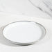 Stoneware Dinner Plate - Light Grey