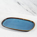 Stoneware Oval Plate Large - Midnight Blue
