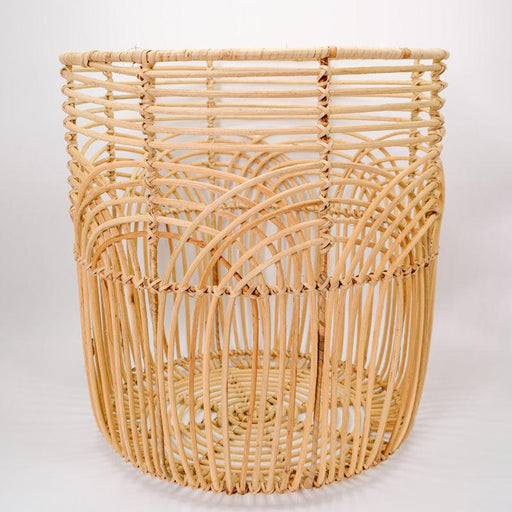 Vietnamese Cross Weave Rattan Basket