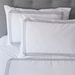 Whisper Soft 500 Thread Count Egyptian Cotton Heritage Collection Tribeca Duvet Cover Set - Silver Stitch