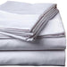 Whisper Soft 500 Thread Count Sateen Egyptian Cotton Fitted Sheet -Silver