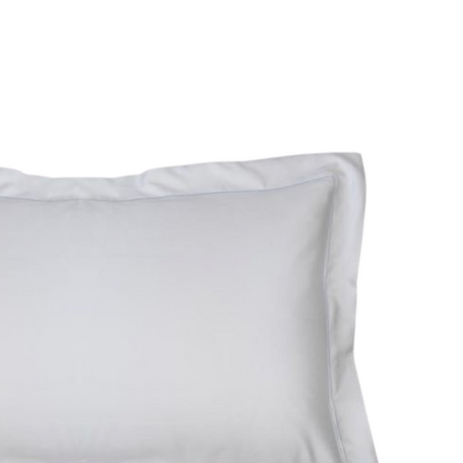 Whisper Soft 500 Thread Count Sateen Egyptian Cotton Oxford Pillowcase - Silver