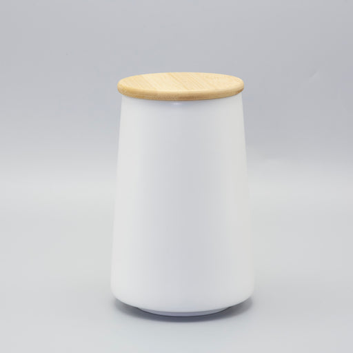 White Ceramic Storage Canister
