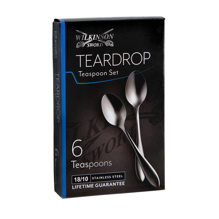 Wilkinson Sword Teardrop Teaspoon Set - 6 Piece