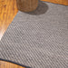Wool Carpet Sahara - Light Grey & Black Blended Weave