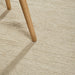 Woollen Blend Handloom Carpet Runner - Cream (70 x 150cm)
