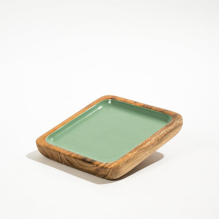 Acacia Wood Square Server - Ocean-Tray
