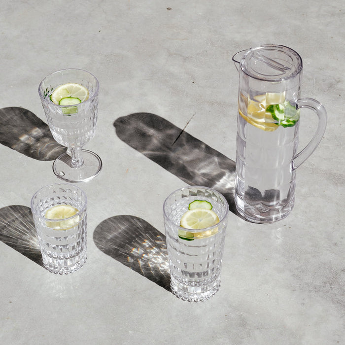 Allegra Goblet - Clear-Drinkware