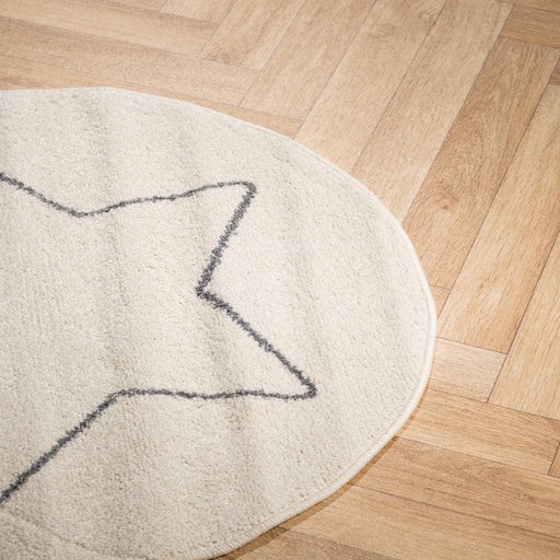 Ariel Carpet Natural/Grey Round-CARPET