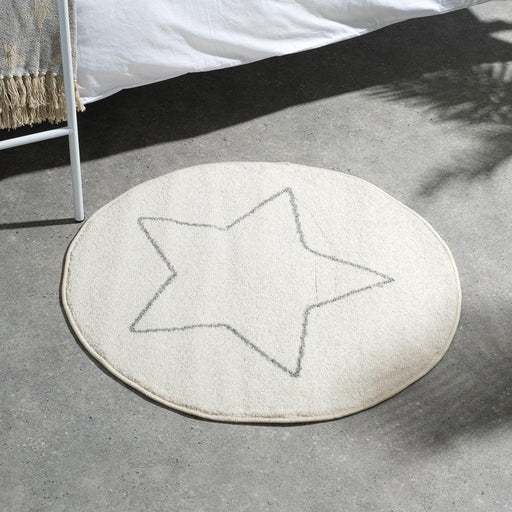 Ariel Carpet Natural/Grey Round-CARPET