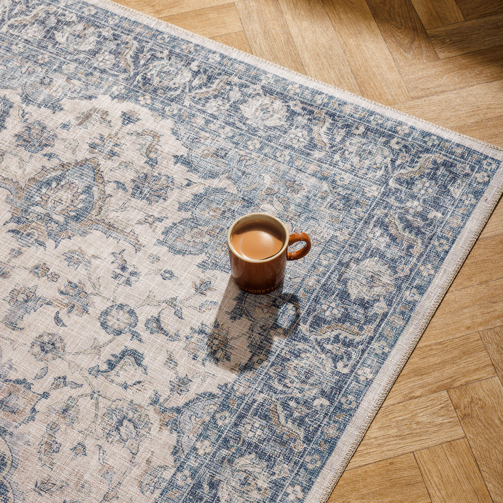 Atlas Printed TexturaWeave Carpet Moss-Carpets/Rugs