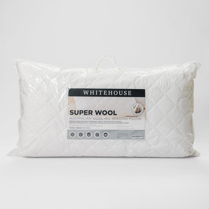 Australian Wool Pillow King-Pillows