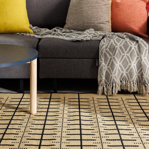 Autumn Ember Indoor and Outdoor Rug Ecru-Carpets/Rugs