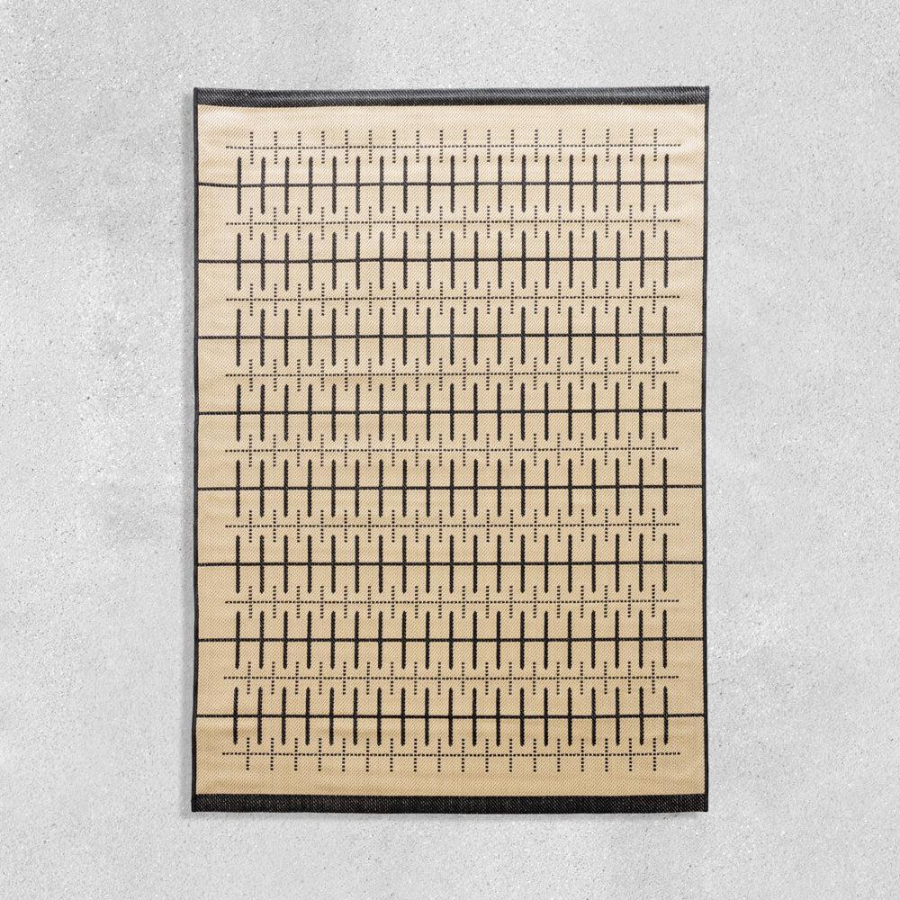 Autumn Ember Indoor and Outdoor Rug Ecru-Carpets/Rugs