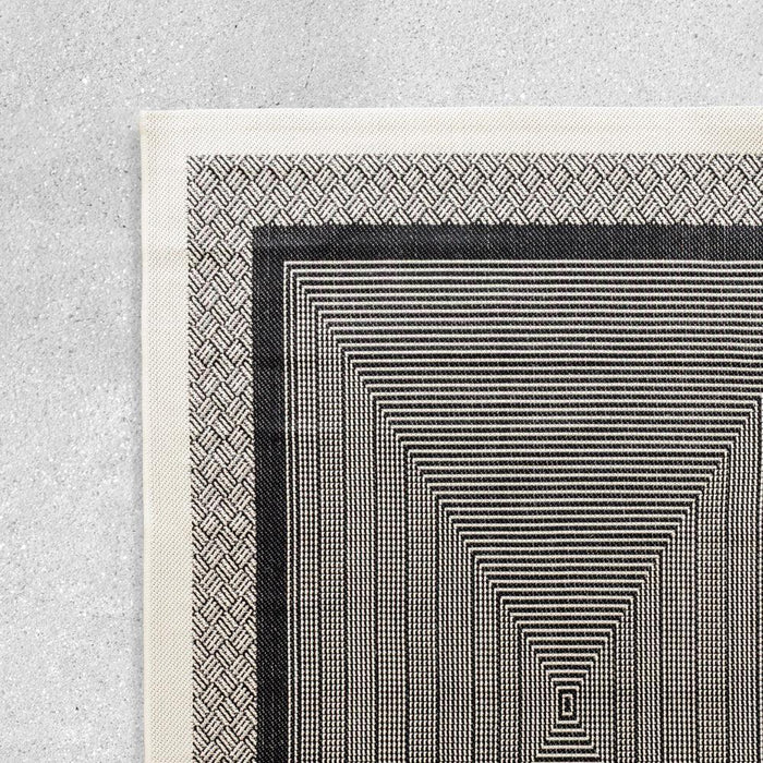 Autumn Equinox Indoor and Outdoor Rug Slate-Carpets/Rugs