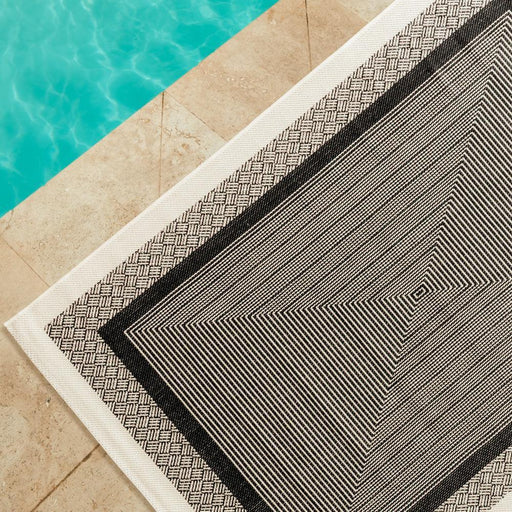 Autumn Equinox Indoor and Outdoor Rug Slate-Carpets/Rugs