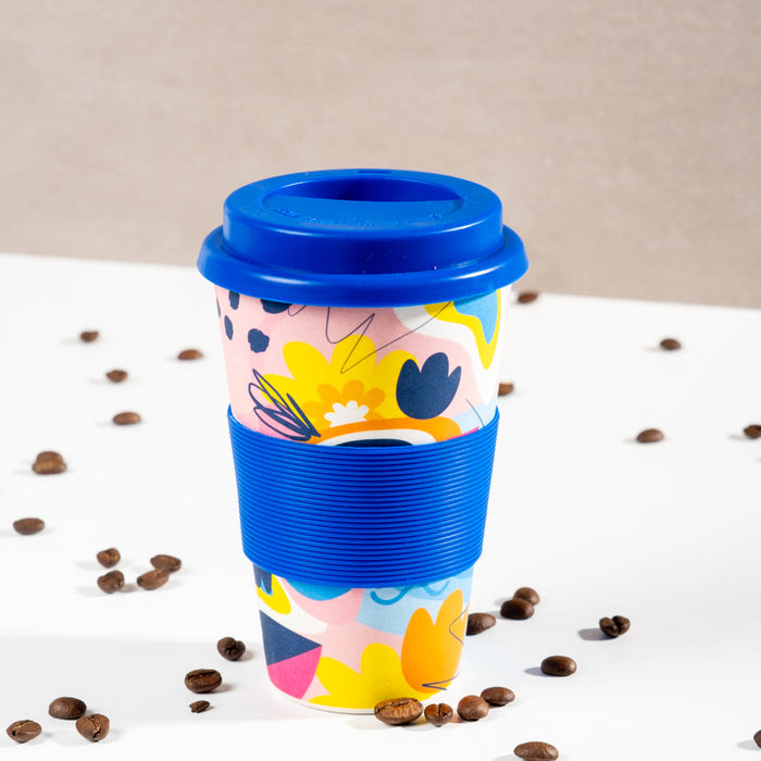 Bamboo Travel Mug 400ml - Fun