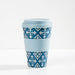 Bamboo Travel Mug 400ml - Paisley