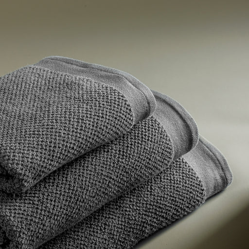 Barcelona Textured Cotton Hand Towel-Towels