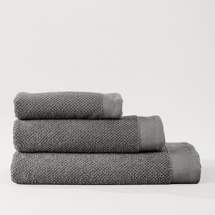 Barcelona Textured Cotton Hand Towel-Towels