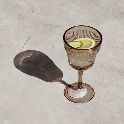 Barok Goblet - Smoked Grey-Drinkware